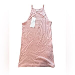 Arket pink thin strap tank
